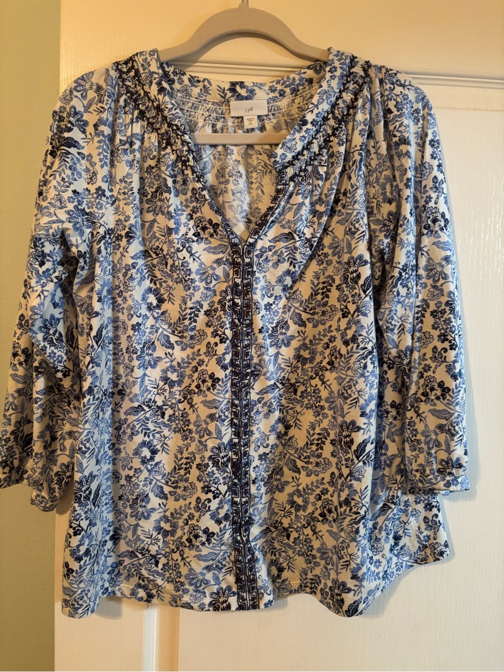 J Jill Peasant Top